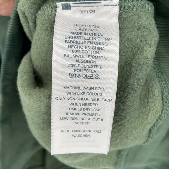 True Religion Logo Crewneck Sweatshirt Duck Green Camouflage Size 2XL - Picture 8 of 10